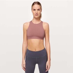 Lululemon Energy Bra *High Neck in Copper Coil